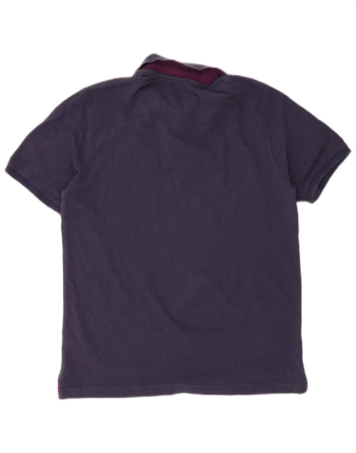 Camisa polo masculina JOULES Classic Fit médio algodão azul marinho