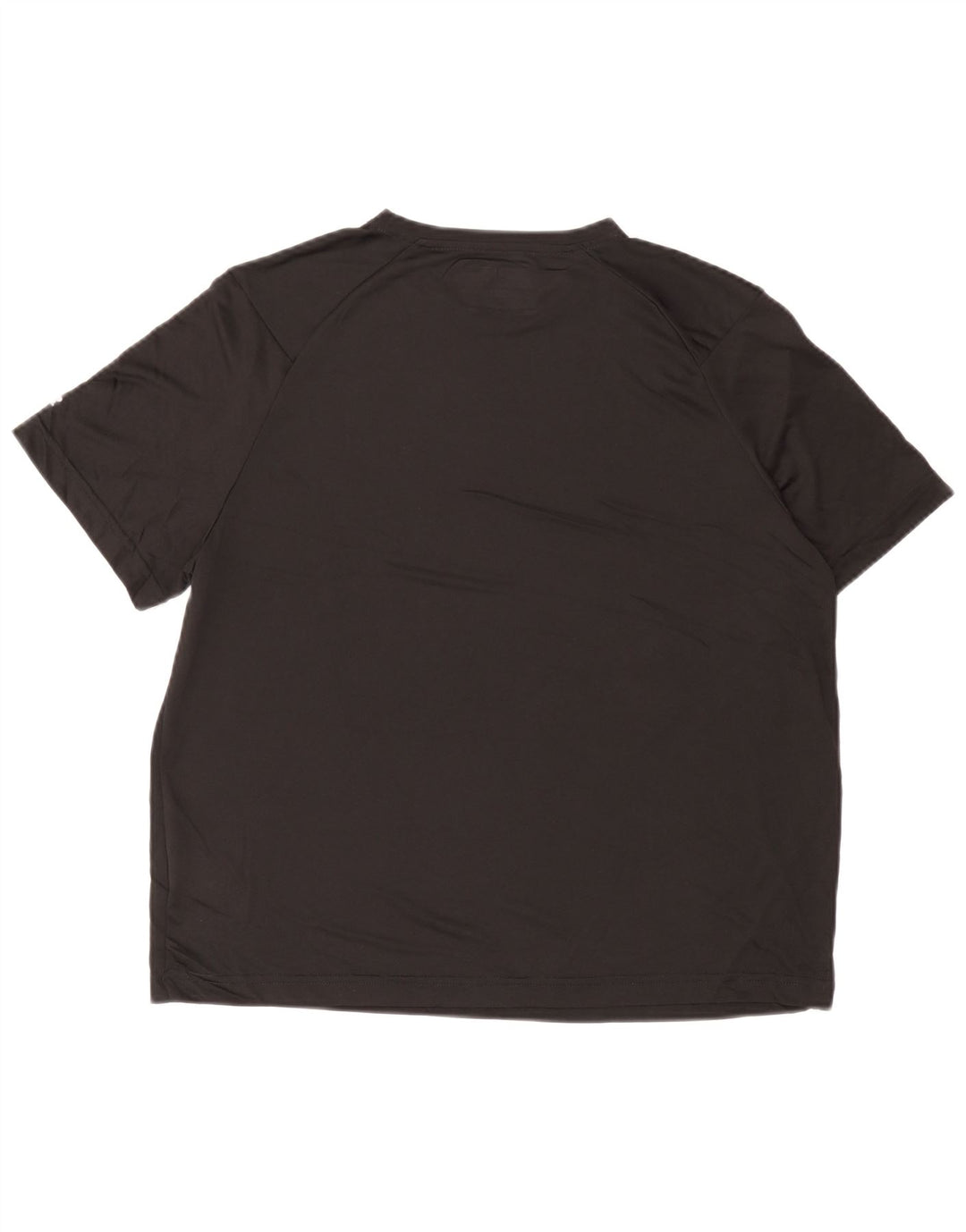 Russell Athletic Mens Camiseta Top Grande Esportes Pretos de Poliéster