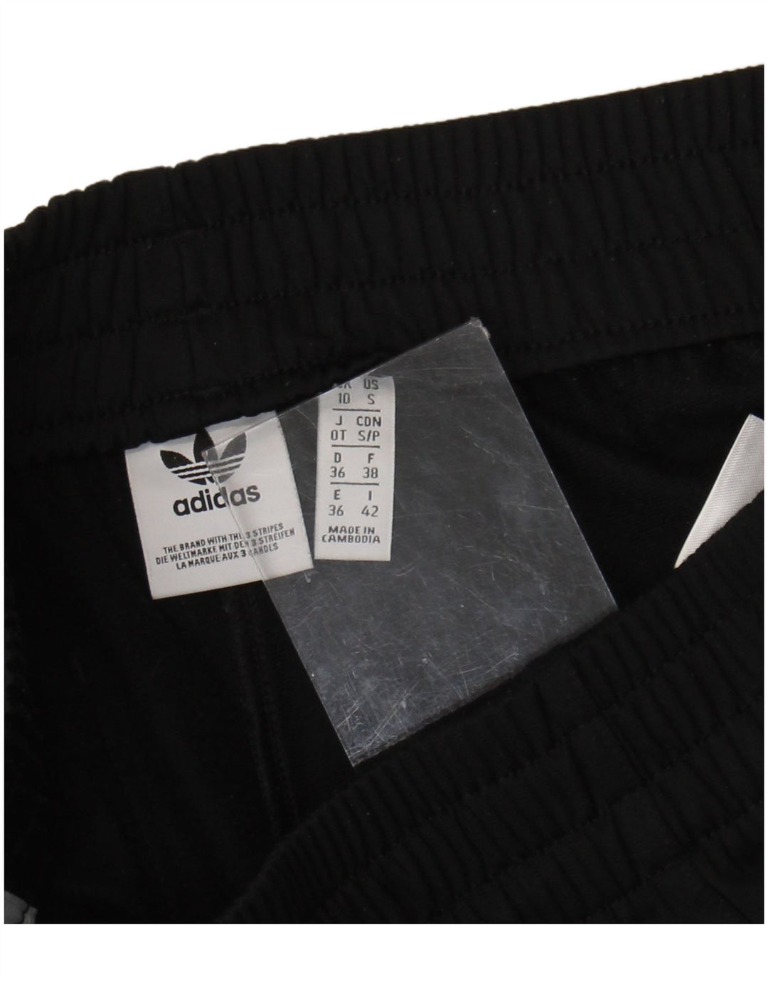 Shorts esportivos femininos Adidas UK 10 pequeno poliéster preto