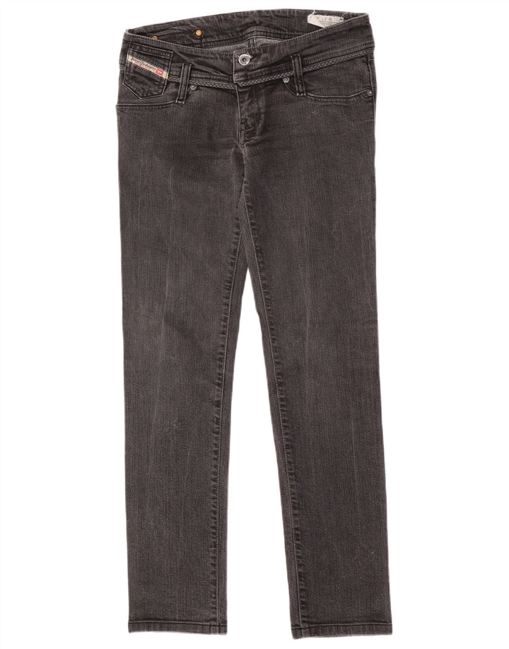 Diesel Feminino Matic Skinny Jeans W27 L29 Cinza