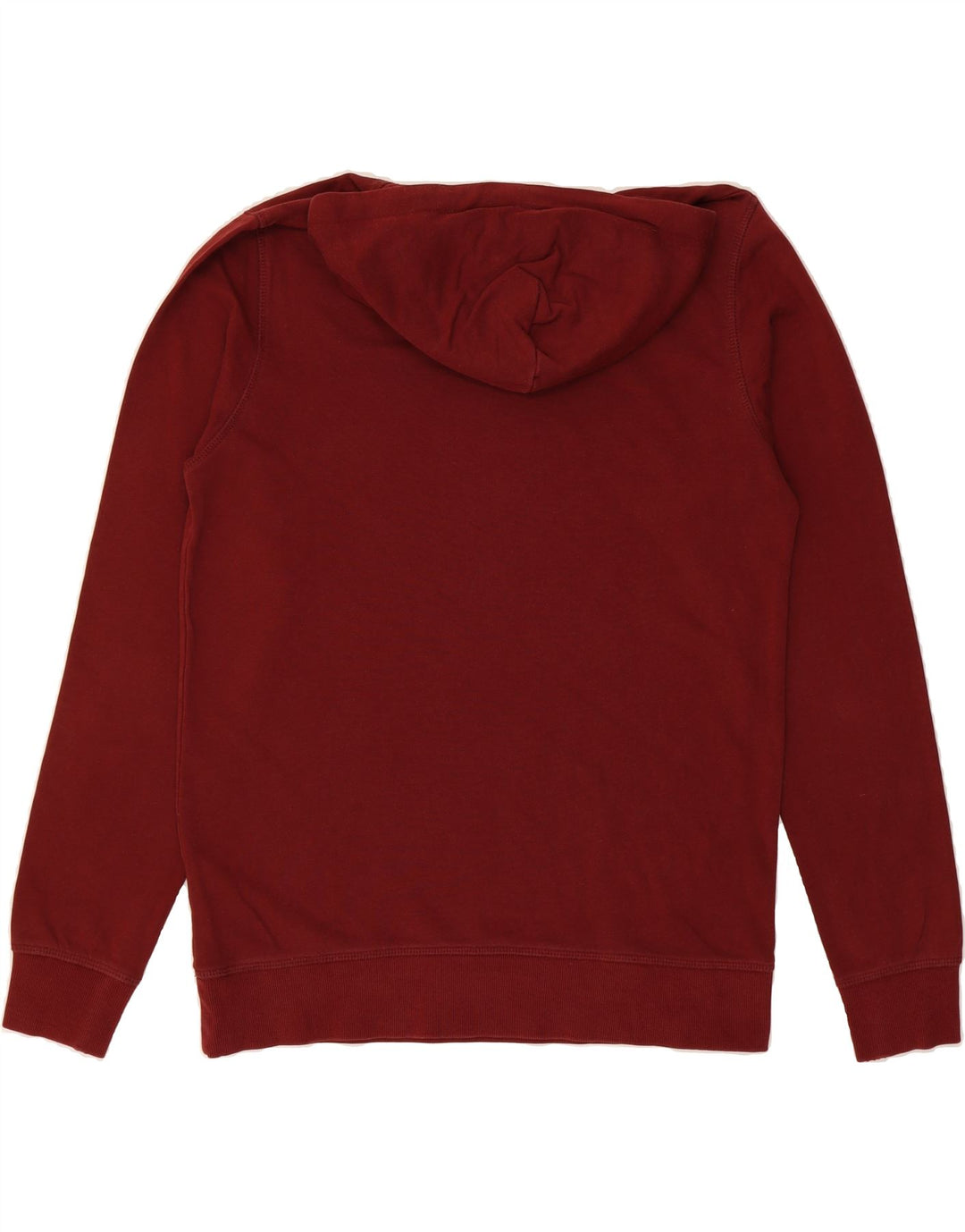 JACK & JONES Mens Graphic Hoodie Jumper Large Burgundy Cotton Vintage Jack & Jones and Second-Hand Jack & Jones from Messina Hembry 