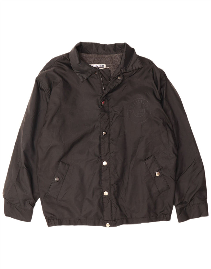 Jaqueta corta-vento masculina Americanino UK 40 grande preta