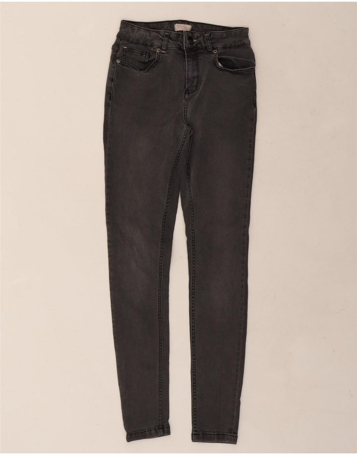 Calça jeans skinny feminina TED BAKER W26 L28 algodão cinza