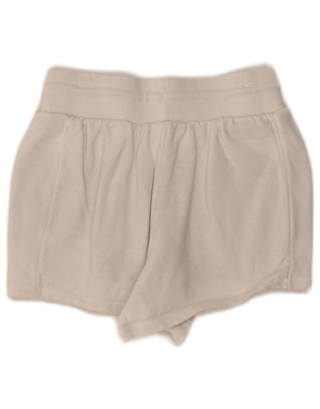 Shorts esportivos femininos CHAMPION Reverse Weave Reino Unido 10 pequenos algodão branco