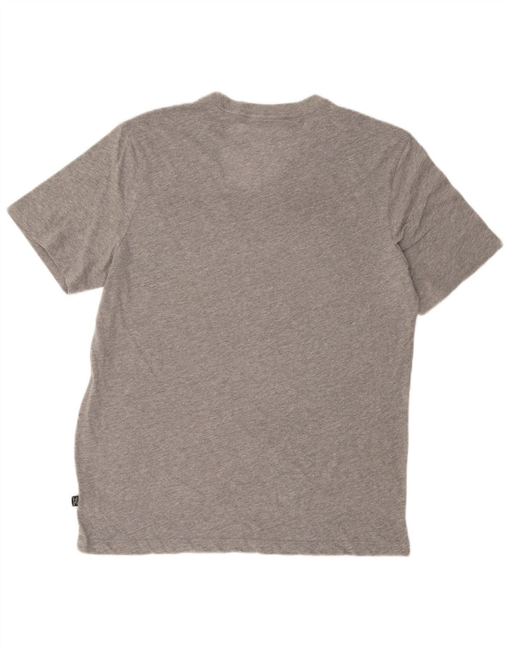 Camiseta gráfica masculina PUMA grande cinza