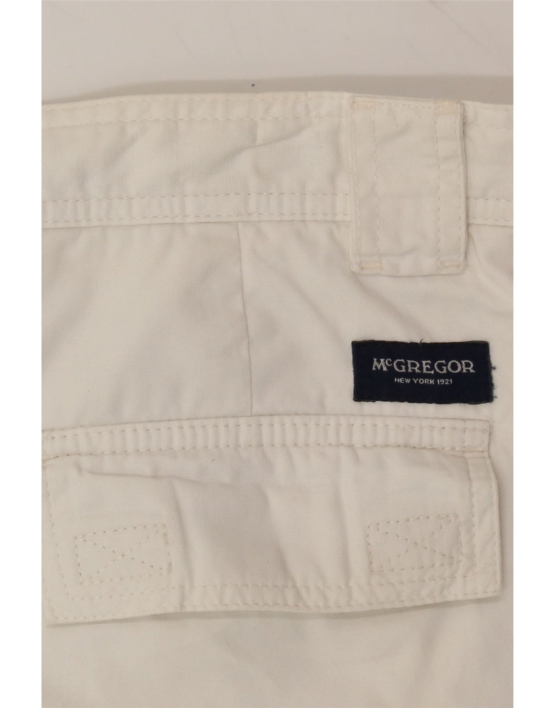 MCGREGOR Mens Cargo Shorts W36 Large White Cotton Vintage McGregor and Second-Hand McGregor from Messina Hembry 