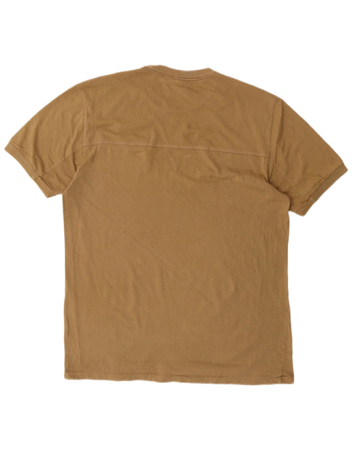 Camiseta masculina gráfica DIADORA grande marrom