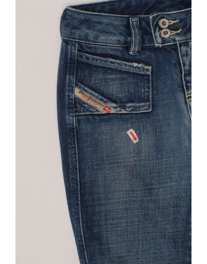 DIESEL Girls Bootcut Jeans 7-8 Years W24 L25 Blue Cotton Vintage Diesel and Second-Hand Diesel from Messina Hembry 
