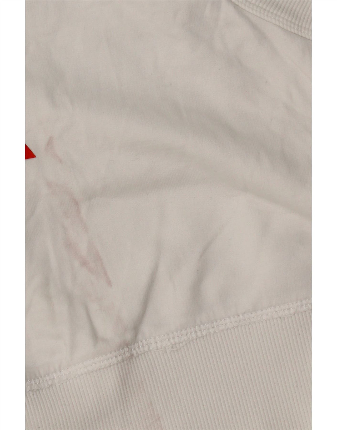 Mini saia feminina Benetton UK 12 médio branco