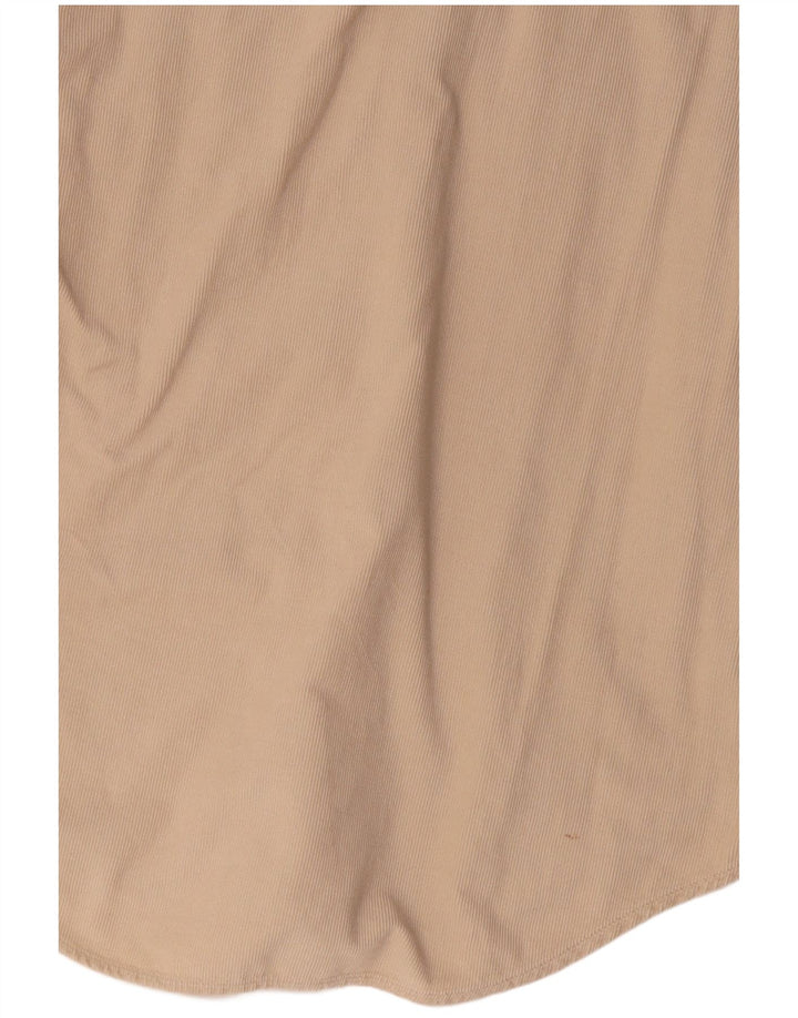 Camisa masculina de veludo cotelê Levi's XL bege algodão