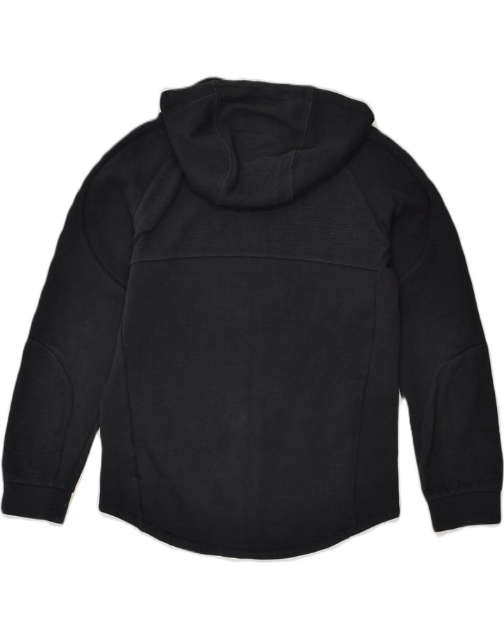 PUMA Boys Zip Hoodie Sweater 13-14 Years XL Black Cotton | Vintage Puma | Thrift | Second-Hand Puma | Used Clothing | Messina Hembry 