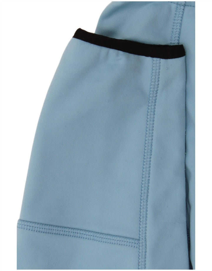 Jaqueta bomber com capuz feminina Think Pink UK 16 grande poliéster azul
