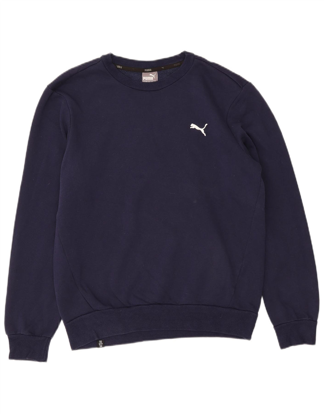 Puma moletom masculino jumper pequeno azul marinho