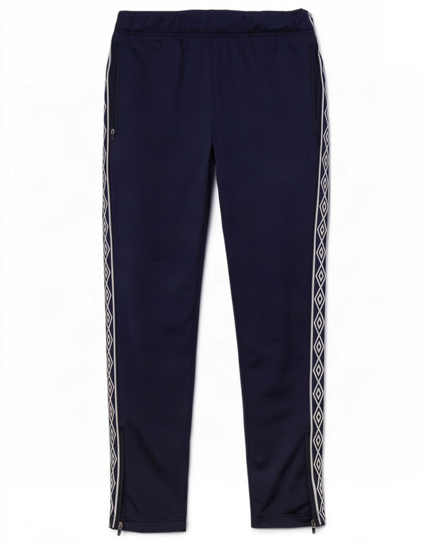 Calça de treino gráfico masculino Umbro Poliéster geométrico azul marinho médio