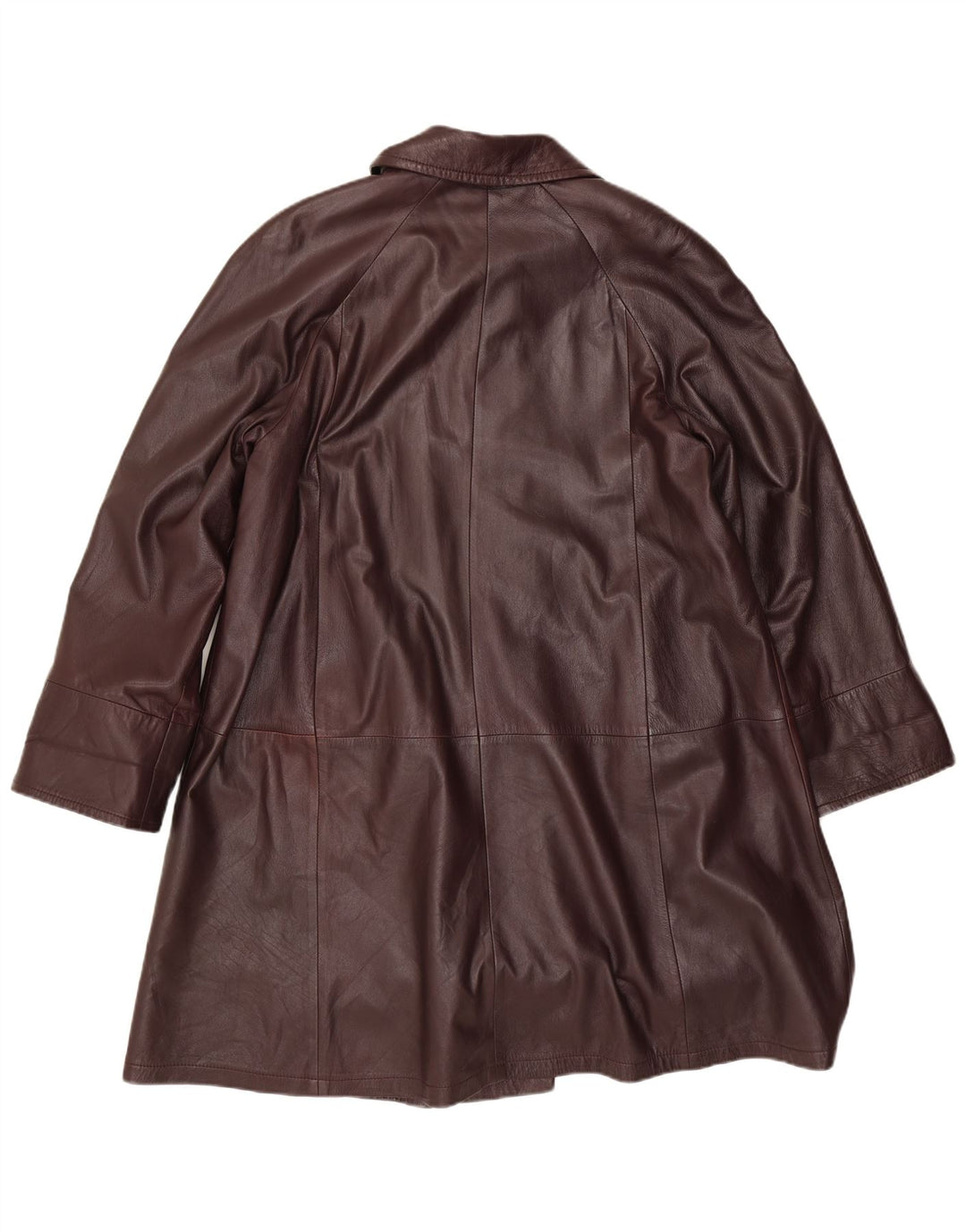 Casaco de couro feminino Basetti IT 50 XL couro marrom