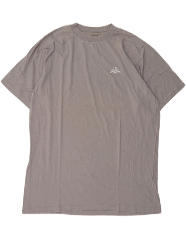 Camiseta masculina Kappa Top 2XL algodão cinza