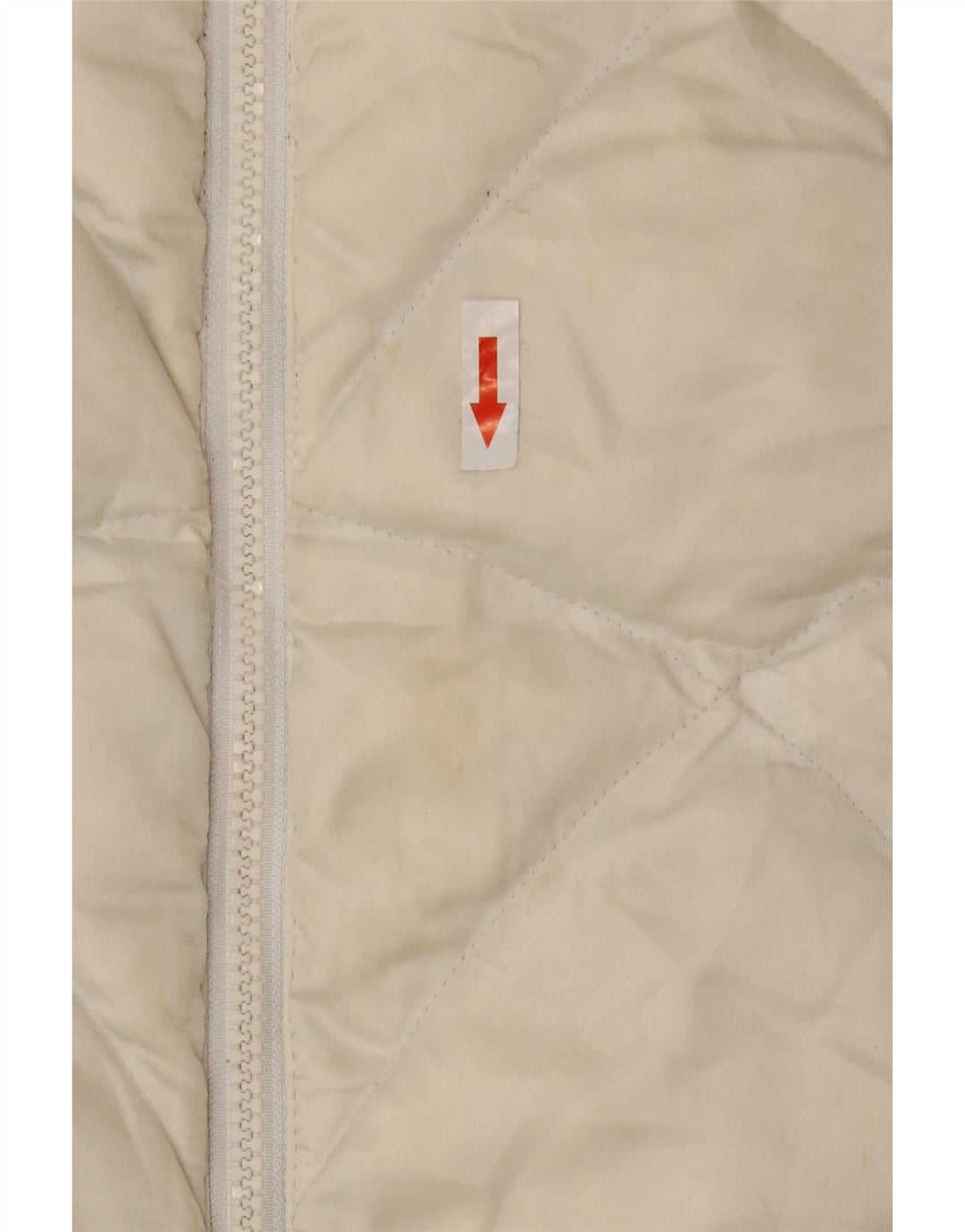 Jaqueta acolchoada feminina The North Face UK 16 grande nylon branco