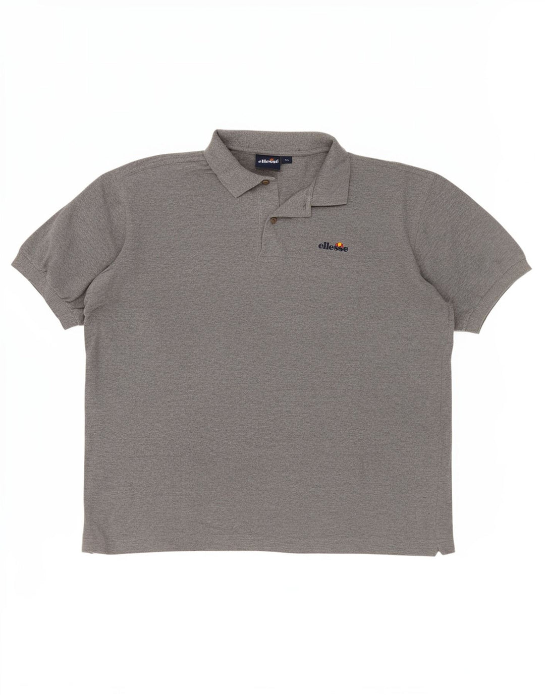Camisa polo masculina Ellesse 2XL algodão cinza