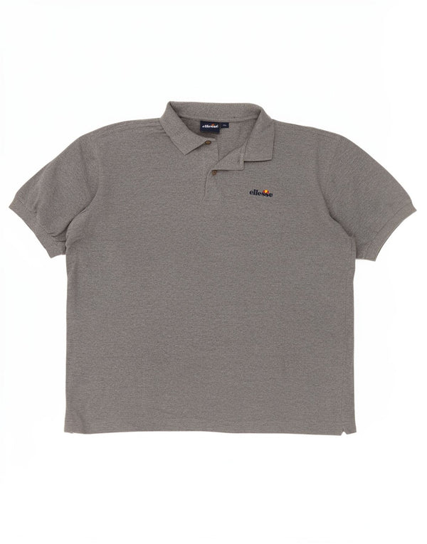 Camisa polo masculina Ellesse 2XL algodão cinza