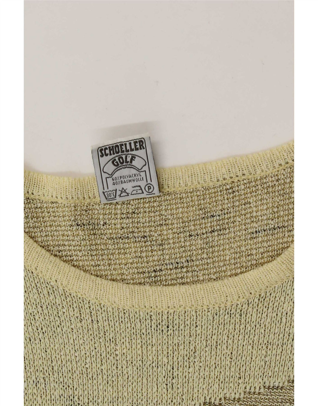 Suéter feminino Freya com gola canoa e gola redonda Reino Unido 14 médio amarelo