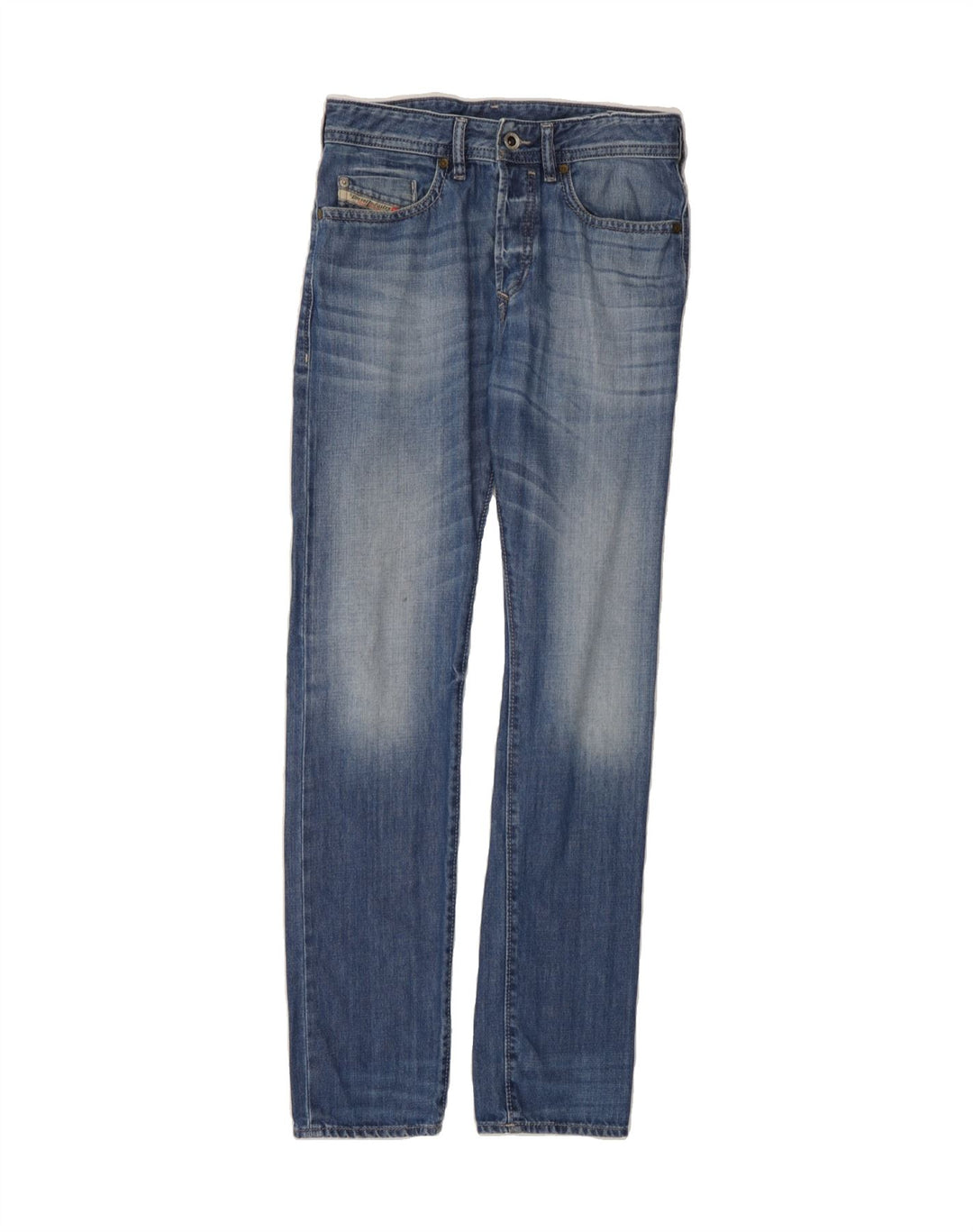 DIESEL Womens Buster Regular Slim Tapered Jeans W27 L32 Blue Cotton Vintage Diesel and Second-Hand Diesel from Messina Hembry 