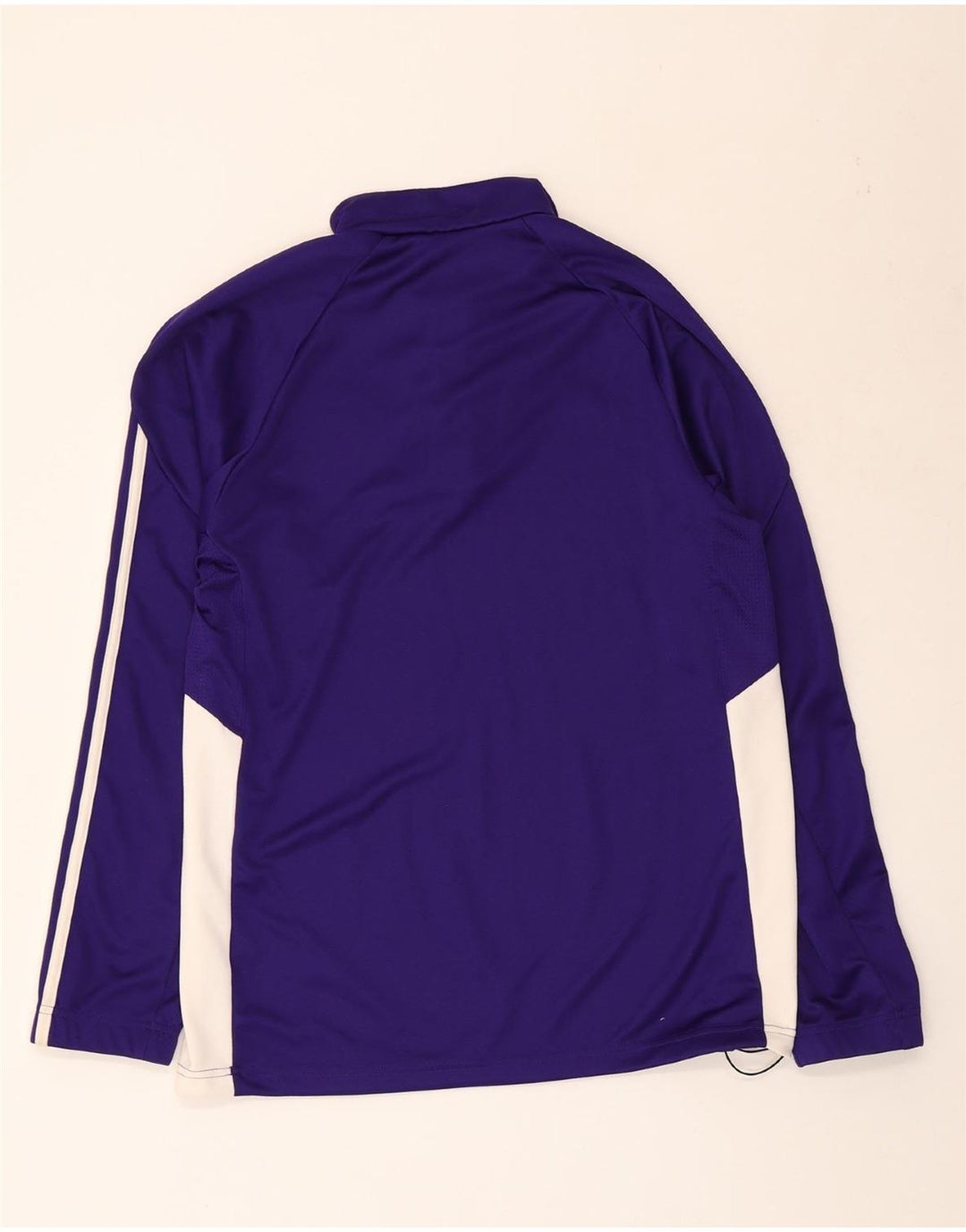 Adidas Mens Louisville Pullover Treino Top Grande Roxo Colorblock