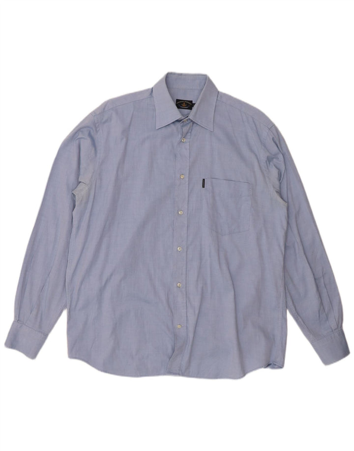 Camisa masculina AMERIGO VESPUCCI tamanho 42 grande azul