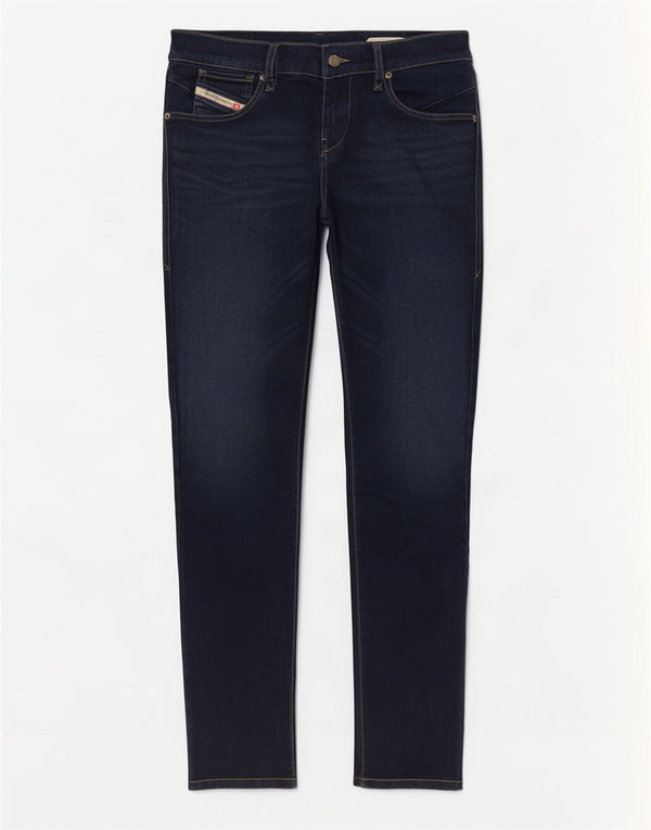 Diesel feminino Getlegg cintura baixa slim skinny jeans W28 L29 azul marinho