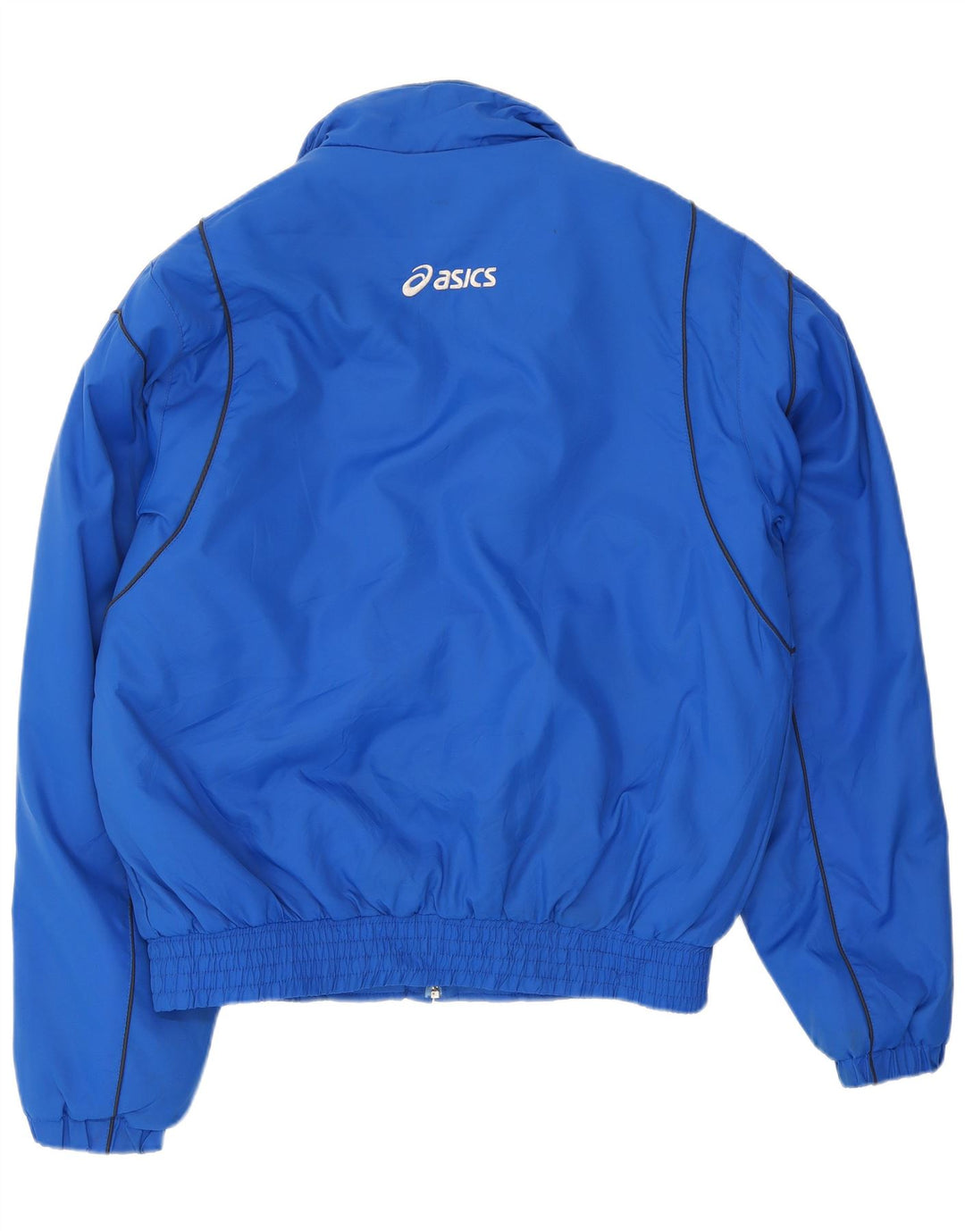 Asics Mens Tracksuit Top Jaqueta Grande Azul Nylon