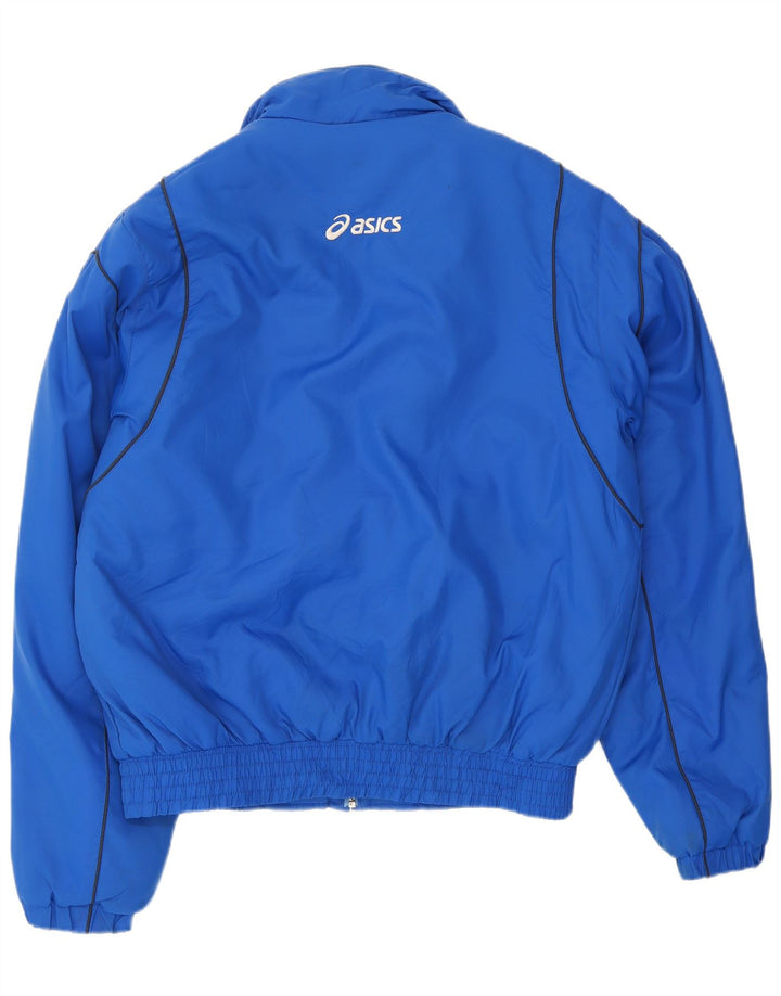 Asics Mens Tracksuit Top Jaqueta Grande Azul Nylon