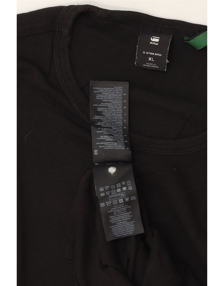 Camiseta masculina G-STAR Top XL algodão preto