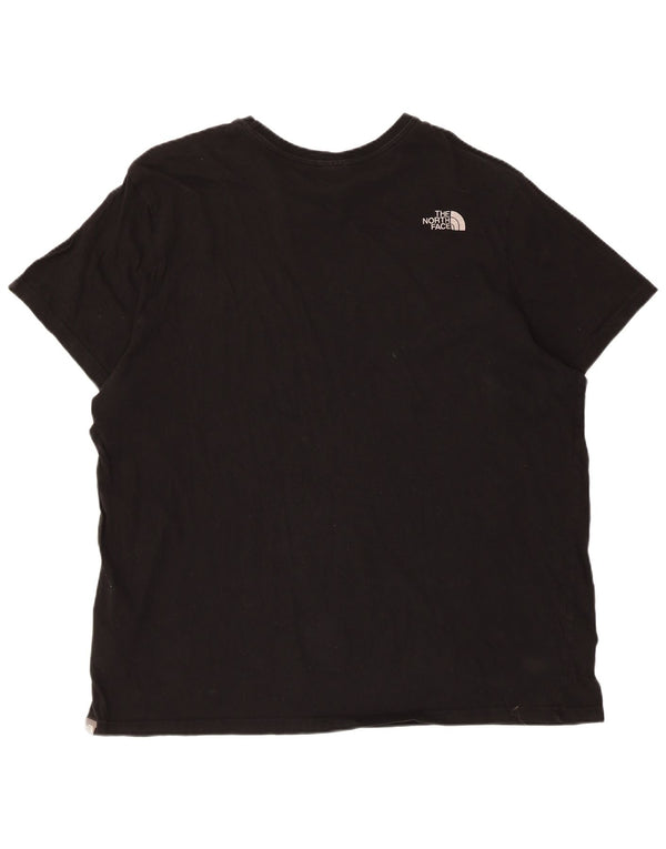 Camiseta masculina The North Face Top 2XL algodão preto