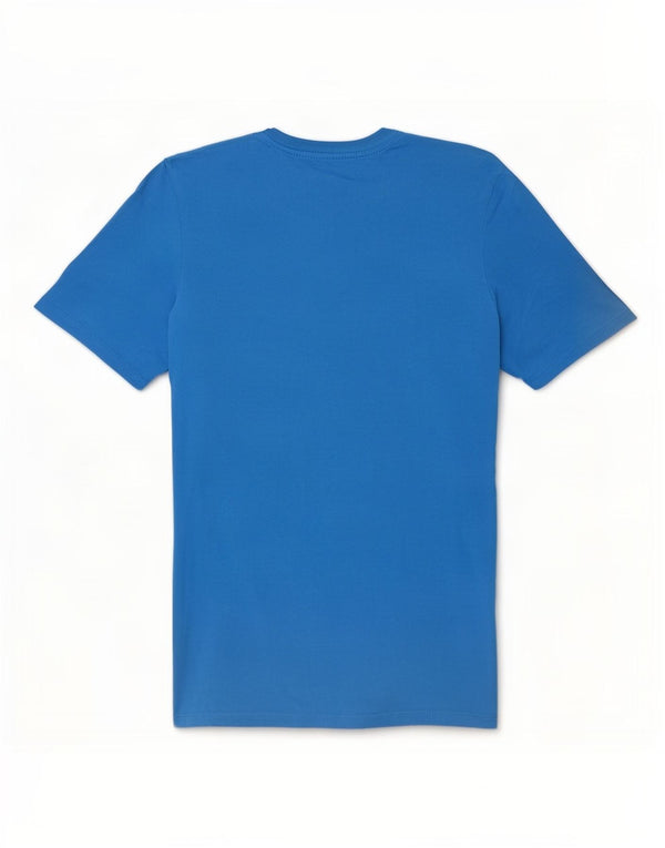 Camiseta Nike Masculina Athletic Cut Graphic Top Pequeno Algodão Azul