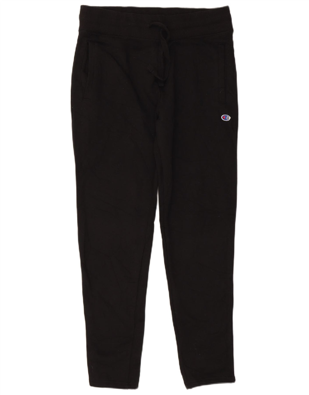Calça de treino masculina Champion de algodão preto médio