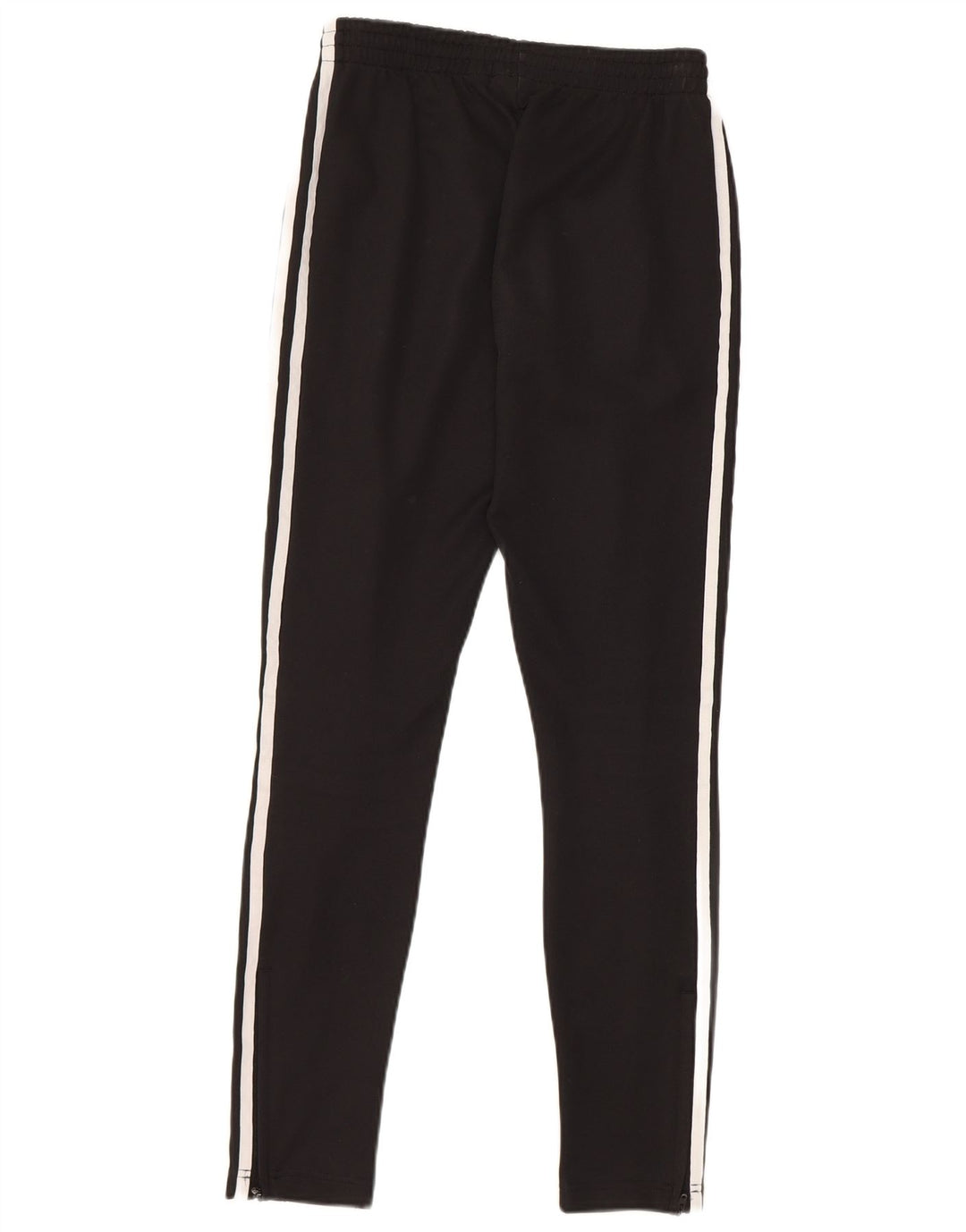 Calças de treino femininas Adidas UK 6 pequenas poliéster preto