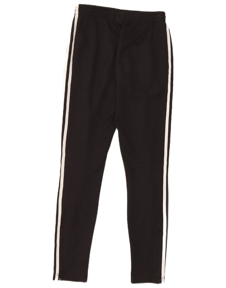 Calças de treino femininas Adidas UK 6 pequenas poliéster preto