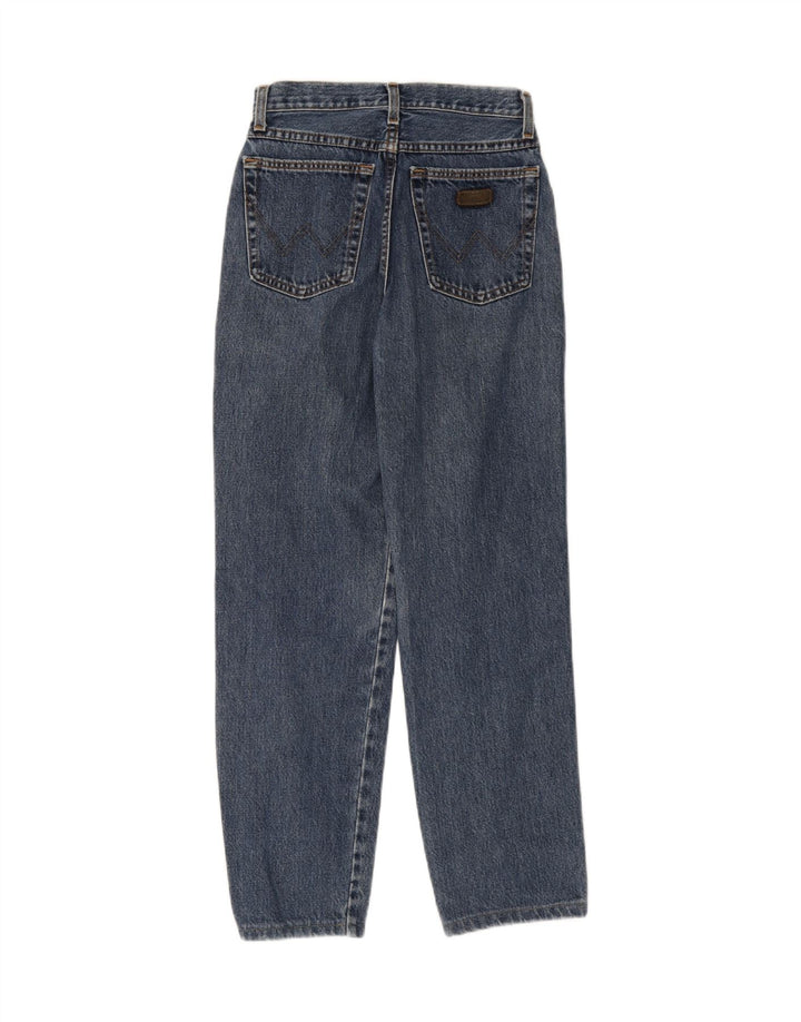 Jeans cônicos femininos WRANGLER W26 L28 azul