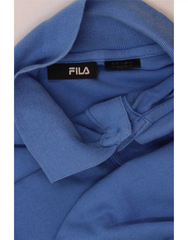 Camisa Polo Masculina Fila Azul Médio