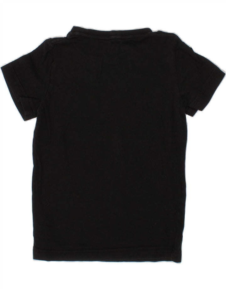 PUMA Boys Graphic T-Shirt Top 5-6 Years Black Cotton Vintage Puma and Second-Hand Puma from Messina Hembry 