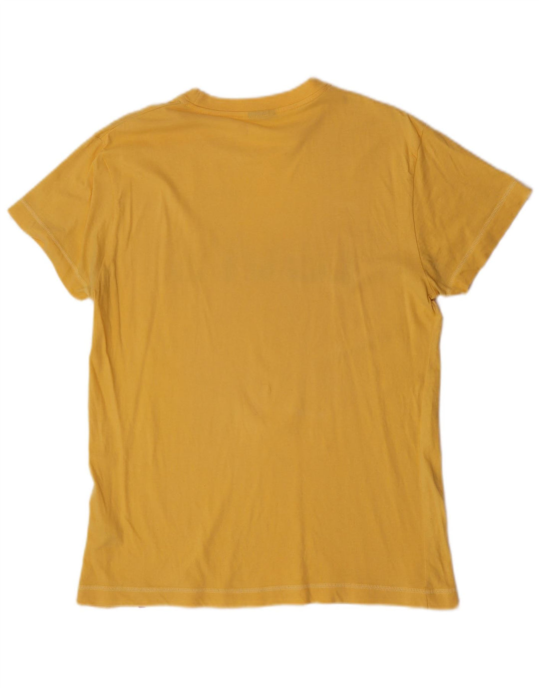 Camiseta gráfica masculina Levi's Top médio algodão amarelo