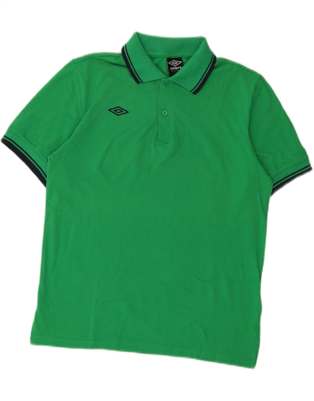 Camisa polo masculina UMBRO grande algodão colorblock verde