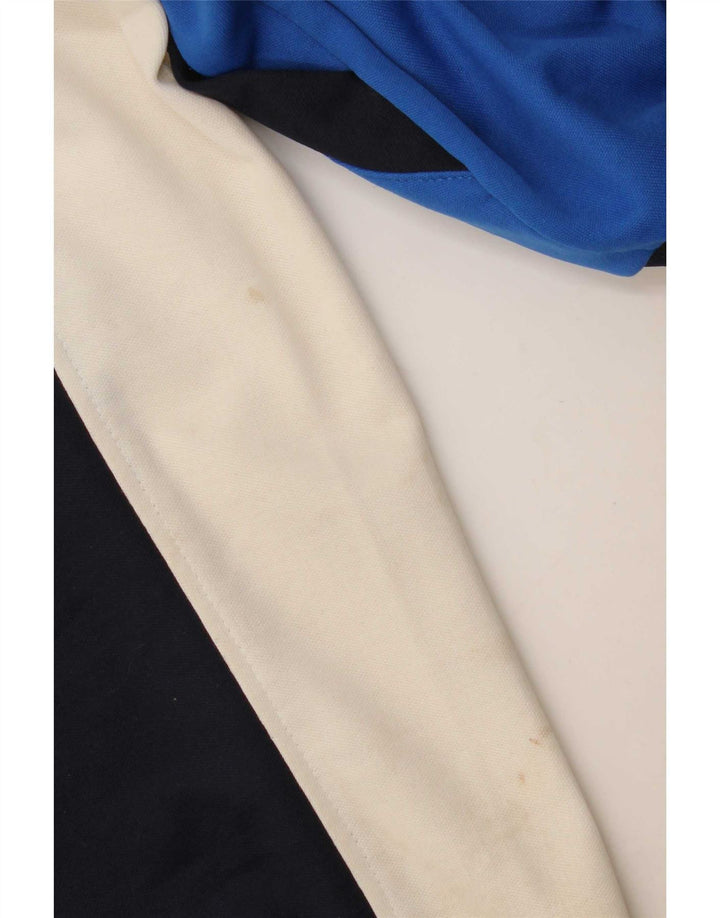 Diadora Mens Graphic Tracksuit Top Jacket Grande Azul Colorblock Poliéster