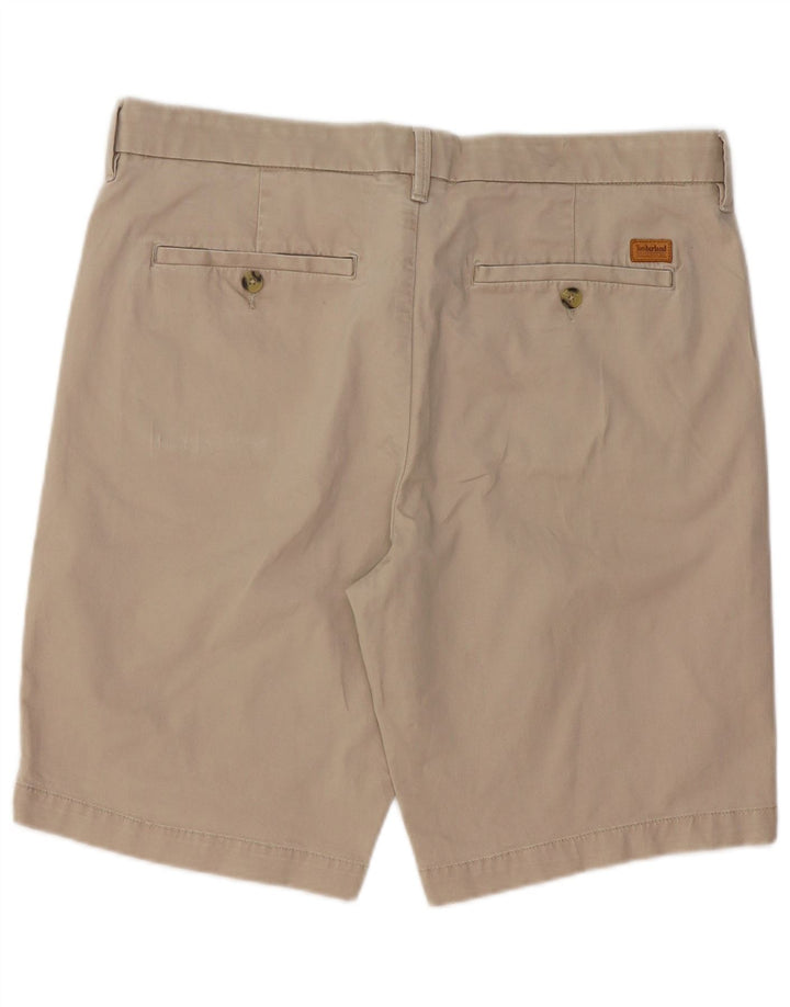 TIMBERLAND Mens Chino Shorts W35 Grande Algodão Bege