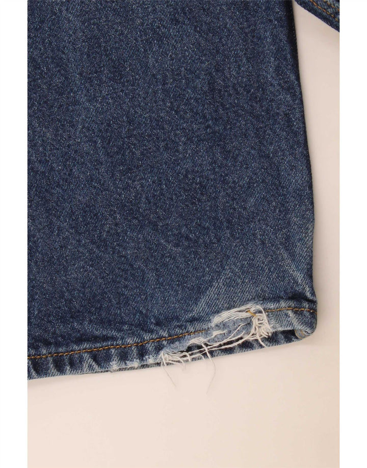 Calça jeans masculina Levi's 505 Regular Fit Straight W34 L29 Azul Algodão