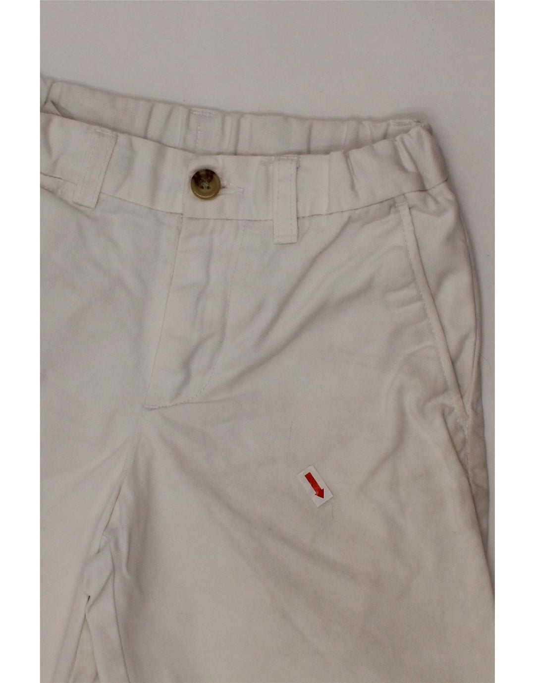 POLO RALPH LAUREN Menino Chino Shorts 6-7 Anos W22 Algodão Branco