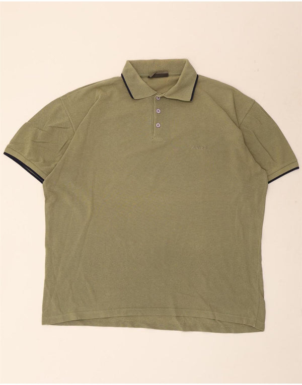 Camisa polo masculina Wrangler XL algodão cáqui