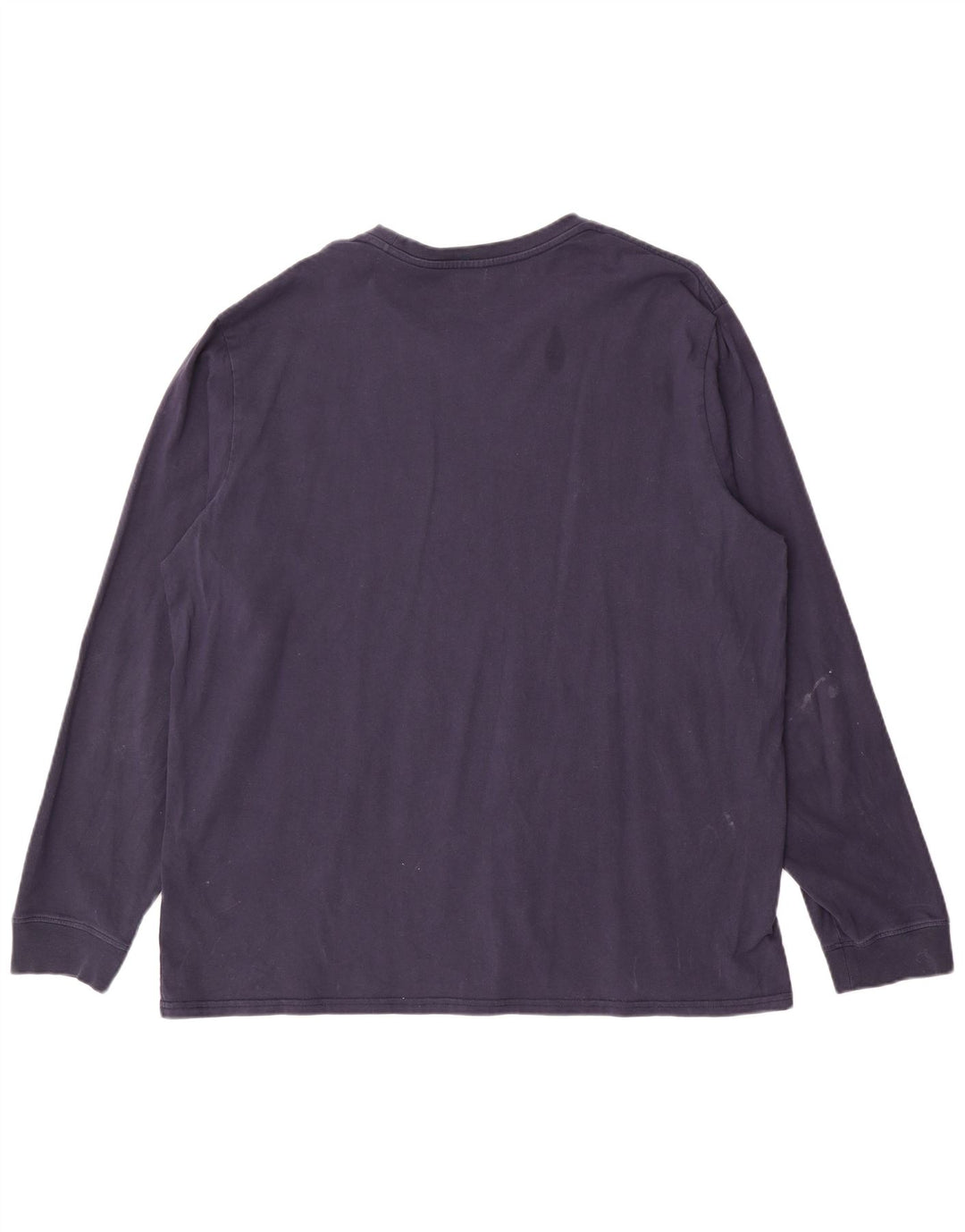 Top masculino Levi's Standard Fit manga comprida XL azul marinho algodão