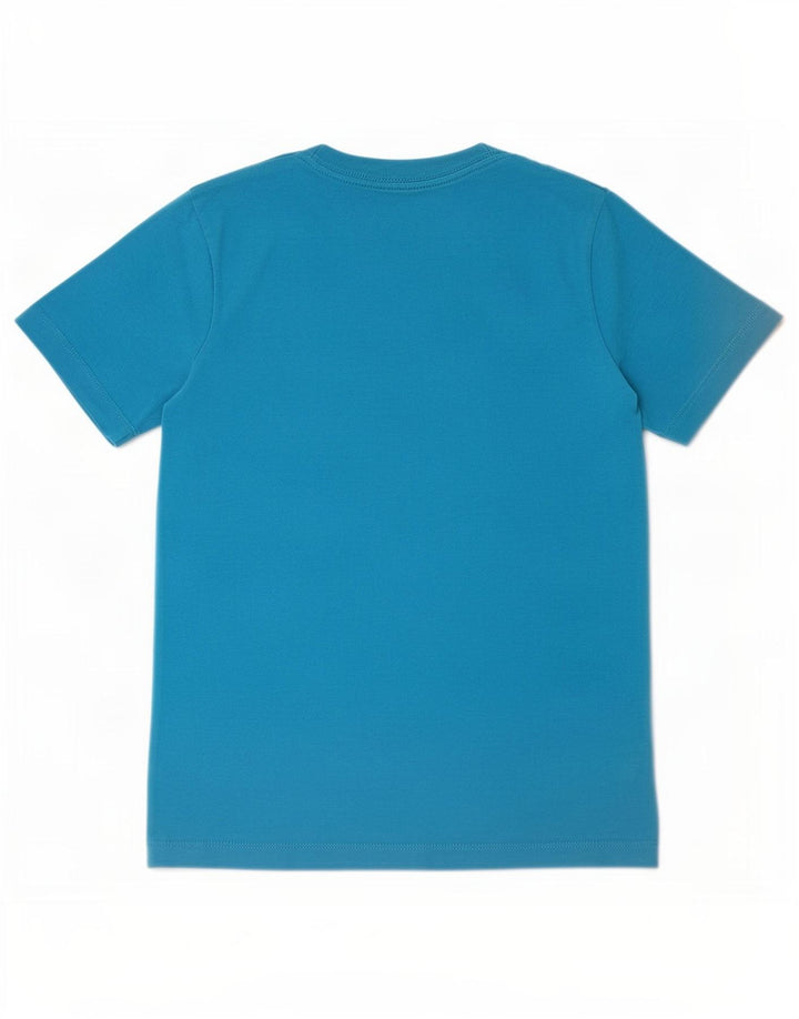 Camiseta Nike Menino Top 10-11 Anos Médio Algodão Azul