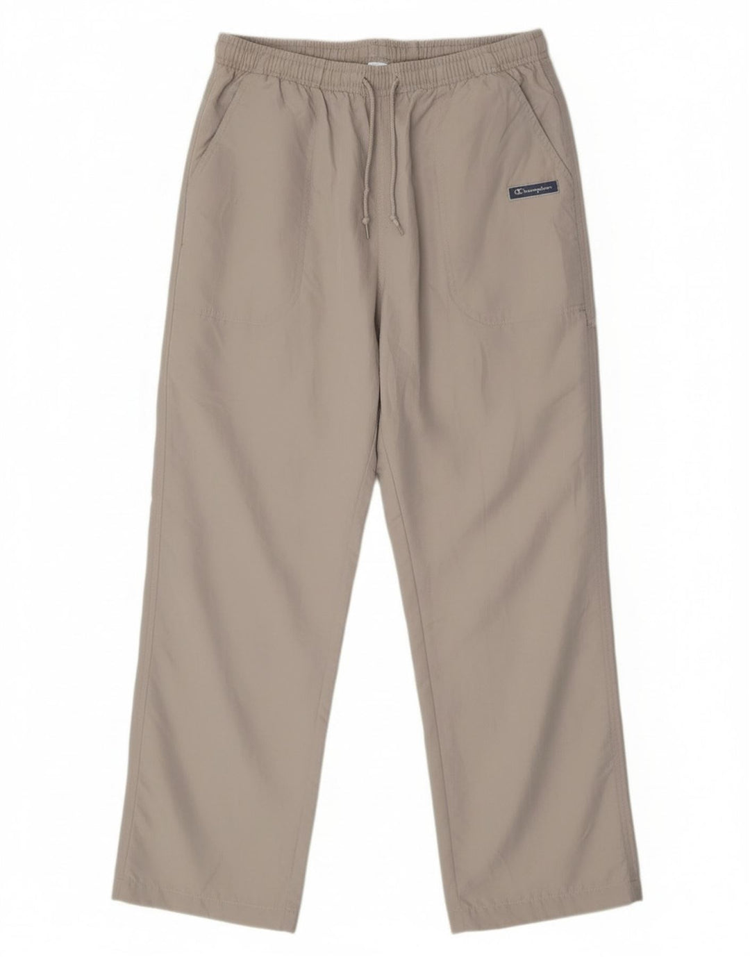 Calça de treino masculina Champion grande cinza poliéster