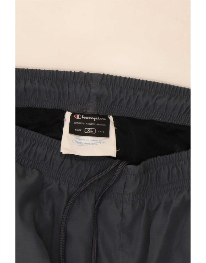 Calça de treino masculina Champion XL cinza poliéster